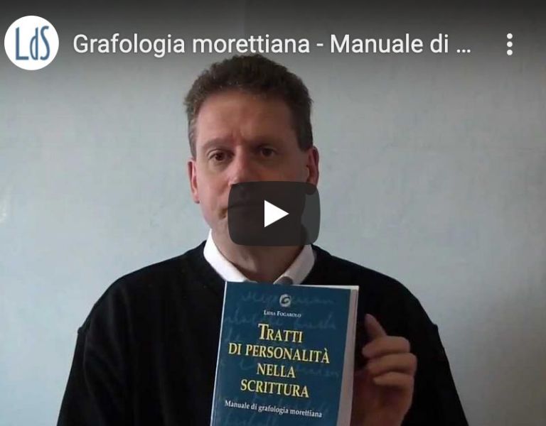Presentazione del manuale di grafologia morettiana di Lidia Fogarolo edito da EMP